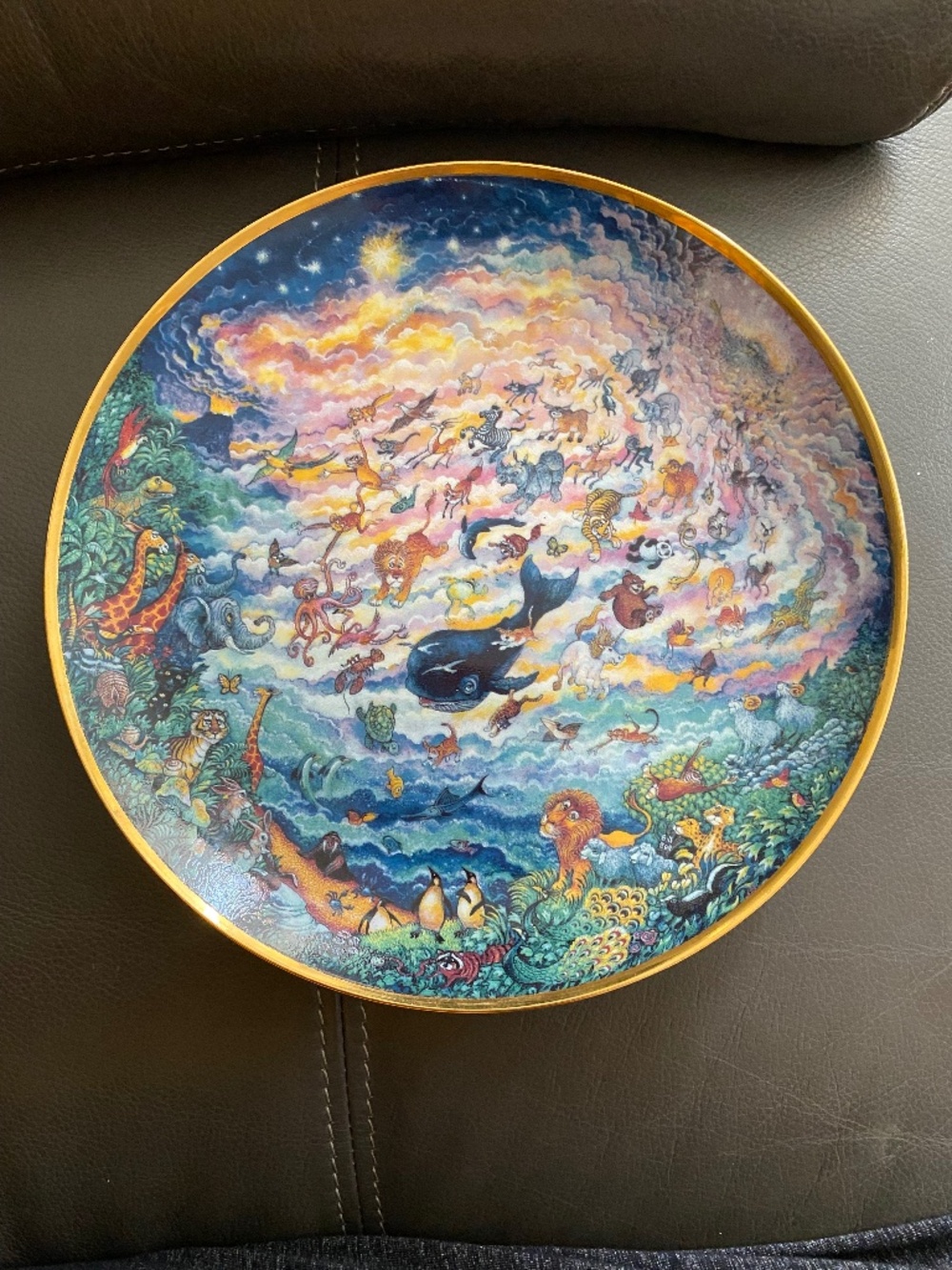 In the Beginning Collectors Plate